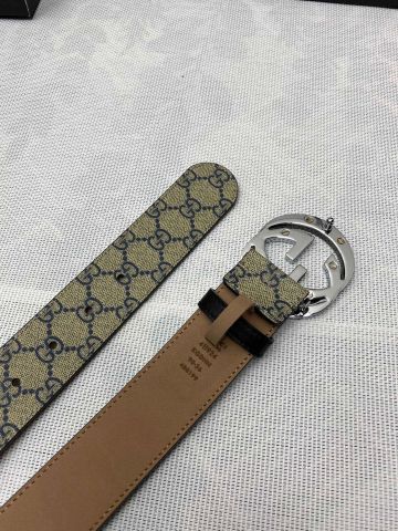 Belt nam GUCCI* dây hoạ tiết Logo đẹp cao cấp