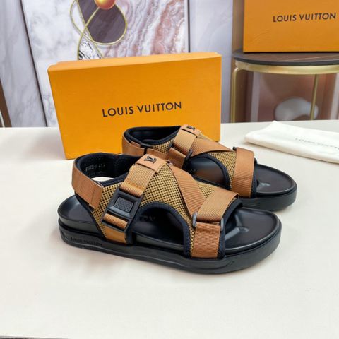 Sandal nam LV* quai đan chéo đẹp cao cấp