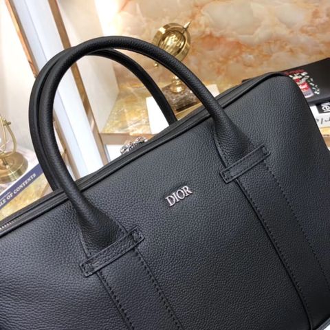 Túi da nam Dior* da bò mềm đẹp 38cm hàng cao cấp