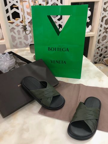 Dép nam BV Bottega* quai da bò đan nhập khẩu đẹp VIP 1:1