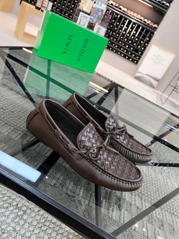 Giày lười Bottega* Veneta* SIÊU CẤP da bò đan phối da bò trơn kiểu đẹp