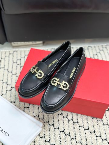 Giày nữ Loafer SALVATORE* da bò lỳ đẹp sang thanh lịch VIP 1:1