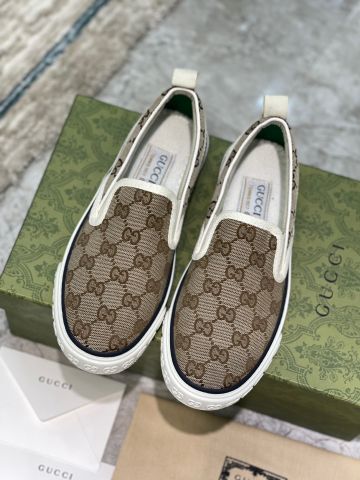 Slip on nam nữ GUCCI* chất vải hoạ tiết nhiều màu đẹp SIÊU CẤP