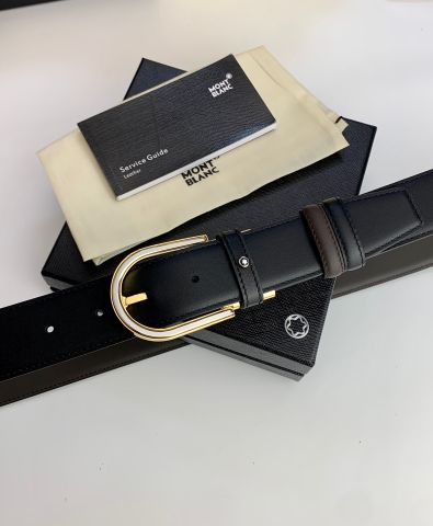 Belt nam Mont* Blanc* lịch lãm có 3 màu đẹp da bò cao cấp