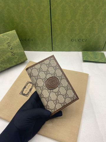 Ví Gucci* nam nữ dáng nhỏ hoạ tiết Logo đẹp cao cấp