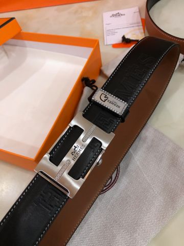 Belt nam HERMES* khoá bấm đẹp cao cấp