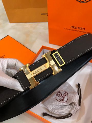 Belt nam Hermes* dây da nhám dùng đc 2 mặt nâu và đen hàng cao cấp