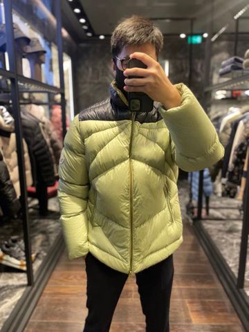 Áo phao nam moncler* VIP 1:1 màu xanh ô liu pha đen cực đẹp hàng chuẩn xịn