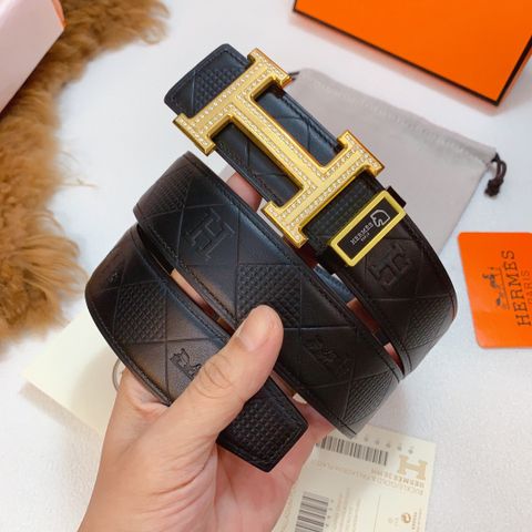 Belt nam HERMES* mặt nạm đá cao cấp