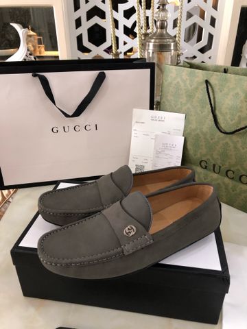 Giày lười GUCCI* da lộn đẹp cao cấp