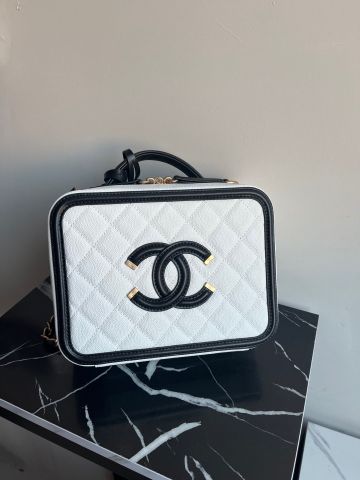 Túi hộp chanel* vuông da hạt dáng đẹp trẻ trung 2 màu SIÊU CẤP