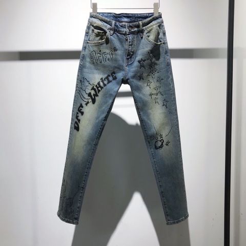 Quần jeans nam off white in hình