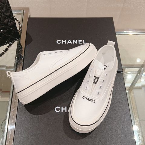 Giày thể thao nữ chanel* chất vải lót da cừu đẹp SIÊU CẤP