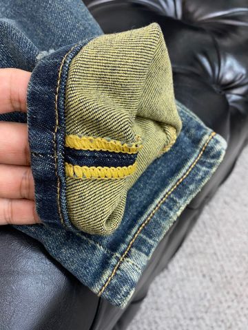 Quần jeans nam LV* in hoạ tiết đẹp độc mẫu mới VIP 1:1