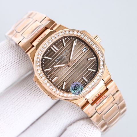 Đồng hồ nữ Patek Philippe Sports Elegant Nautilus bản viền kim cương VIP 1:1