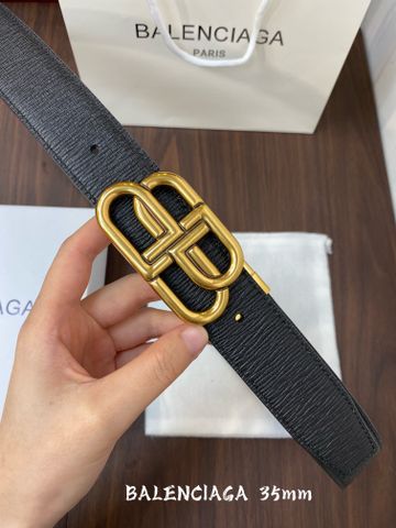 Belt nam nữ Balenciaga* bản 3,5cm dây da bò