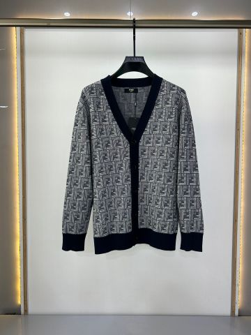 Áo cardigan len nam FENDI* hoạ tiết Logo đẹp VIP 1:1