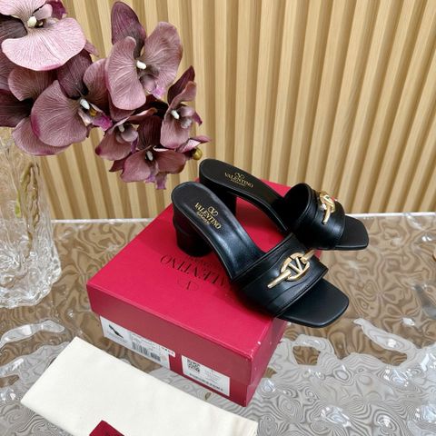 Dép Cao gót VALENTINO* cao 7cm da bò dáng đẹp sang VIP 1:1 chất lượng hàng đầu