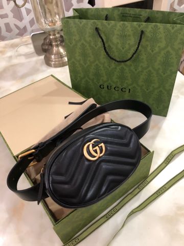 Túi belt bag GUCCI* nam nữ đeo ngực / đeo hông đều đẹp da bò hàng cao cấp