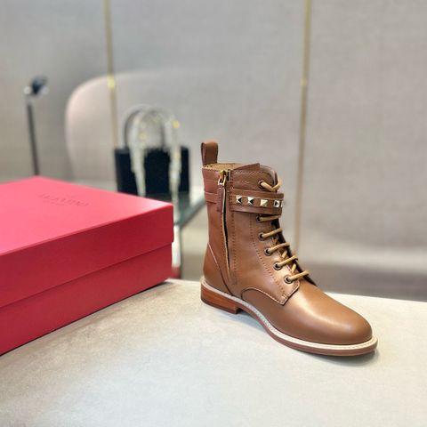 Boot VALENTINO* cổ lỡ dáng khoẻ đai tán đinh đẹp độc VIP 1:1