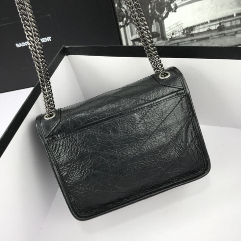 Túi ysl da nhăn size 22cm