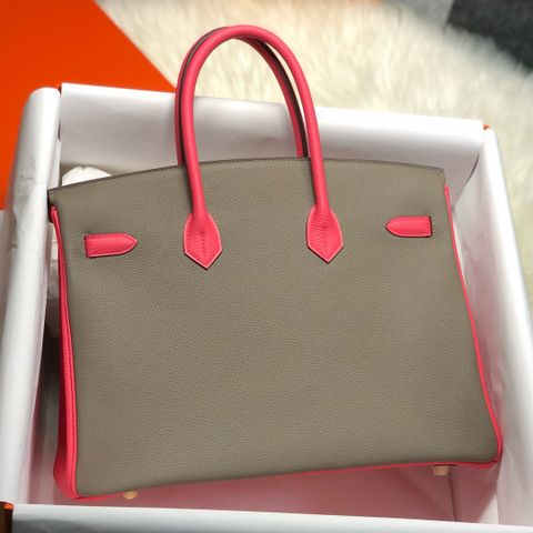 Túi xách nữ Hermes* Birkin phối màu VIP 1:1