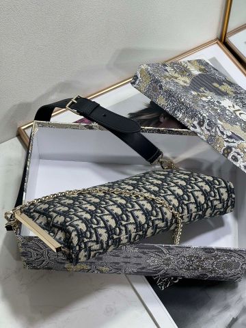 Túi xách nữ Dior* club size 27cm hoạ tiết oblique đẹp SIÊU CẤP