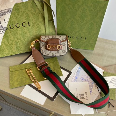 Túi xách nữ GUCCI* mini kèm quai bản to VIP 1:1