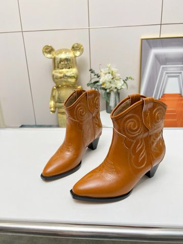 Boot cổ thấp ISSABEL* MARRANT* da Bò dáng đẹp VIP 1:1