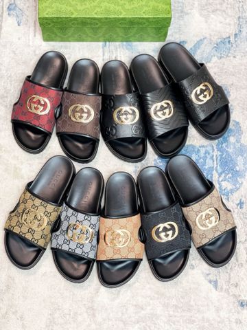 Dép nam GUCCI* các mẫu da bò mềm đẹp cao cấp