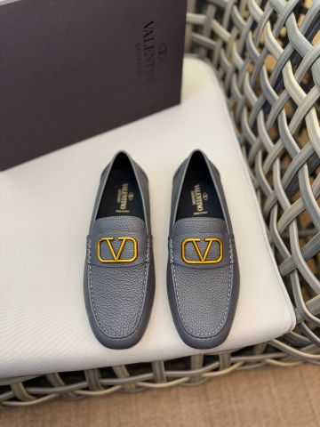 Giày lười VALENTINO* da bò mềm đẹp VIP 1:1