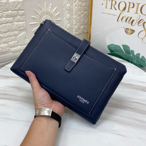 Clutch HERMES* da bò cao cấp