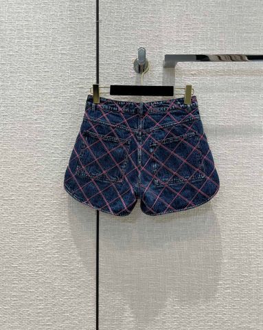 Quần short jeans chanel* vân hồng đẹp SIÊU CẤP