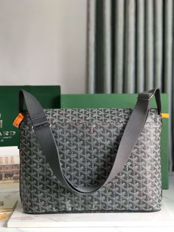 Túi nam GOYARD* đeo chéo sz 39cm hoạ tiết Logo nhiều màu đẹp VIP 1:1