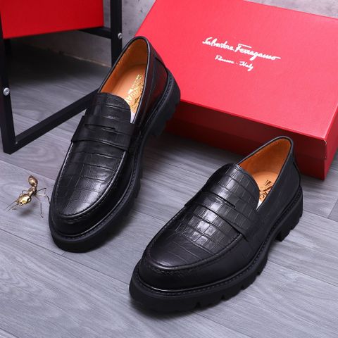 Giày nam Loafer SALVATORE* vân cá sấu đẹp SIÊU CẤP