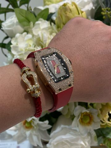 Đồng hồ nữ RICHARD* MILLE* bọc vàng nạm kim