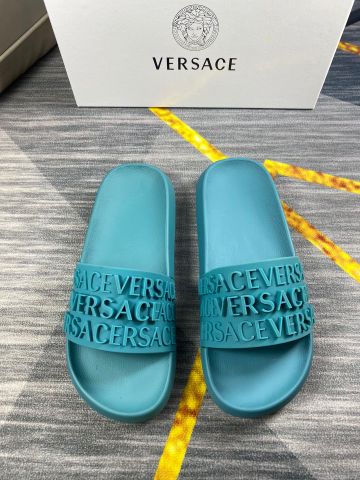 Dép nam nữ VERSACE* quai chữ nổi đẹp cao cấp