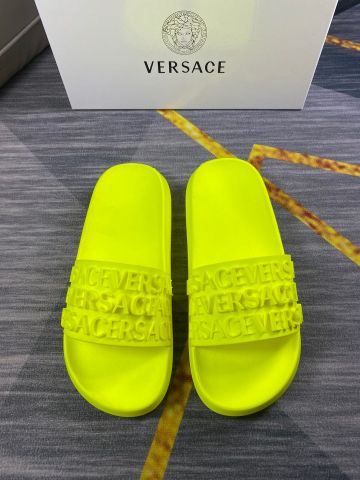 Dép nam nữ VERSACE* quai chữ nổi đẹp cao cấp