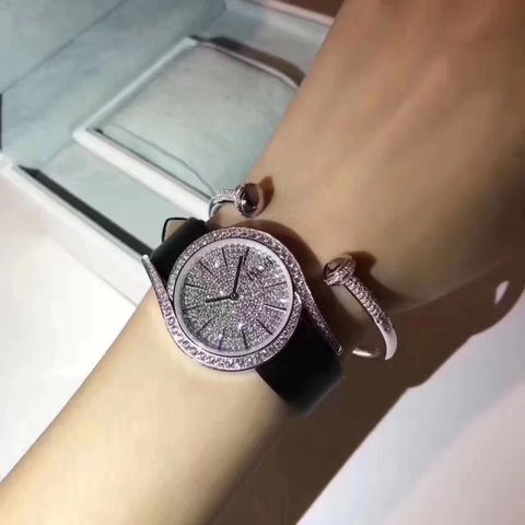 Đồng hồ piaget nữ 33mm nạm full đá đẹp sang chảnh sale