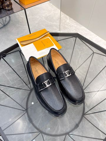 Giày nam Loafer LV* da nhám và da lỳ đẹp lịch lãm VIP 1:1