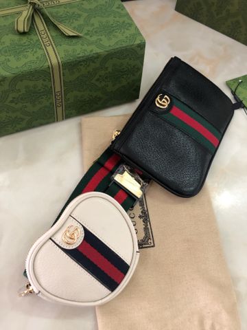 Belt bag GUCCI* gồm 2 ví nhỏ da bò SIÊU CẤP