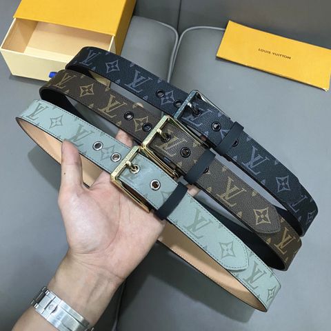 Belt nam LV* dây hoạ tiết Monogram cao cấp