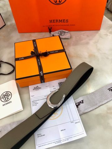 Belt nam HERMES* da bò cao cấp