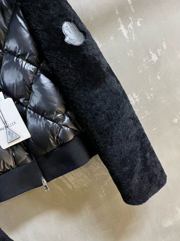 Áo khoác nữ moncler* lông thú phối phao trần lông ngỗng đẹp sang ấm áp VIP 1:1