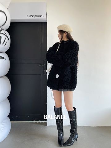 Áo khoác len xù BALENCIAGA* hàng độc VIP 1:1