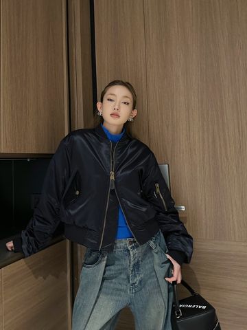 Áo khoác bomber nữ BALENCIAGA* hàng độc VIP 1:1