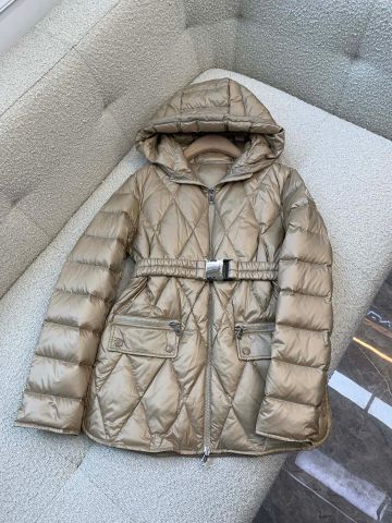 Áo phao lông vũ moncler* đai eo dáng lỡ VIP 1:1