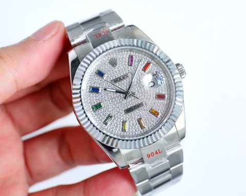 Đồng hồ nam rolex* dây kim loại