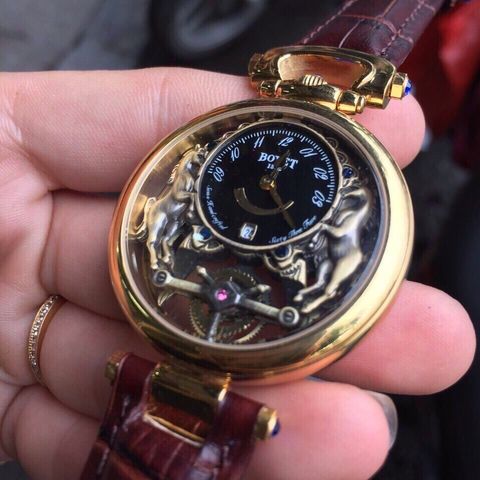 Đồng hồ Bovet case 40mm nam nữ đeo đc, thiết kế kiểu đồng hồ cổ rất đẹp