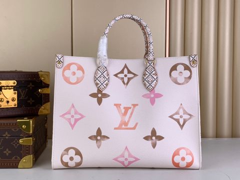 Túi xách nữ LV* onthego hoạ tiết Monogram màu mới đẹp SIÊU CẤP